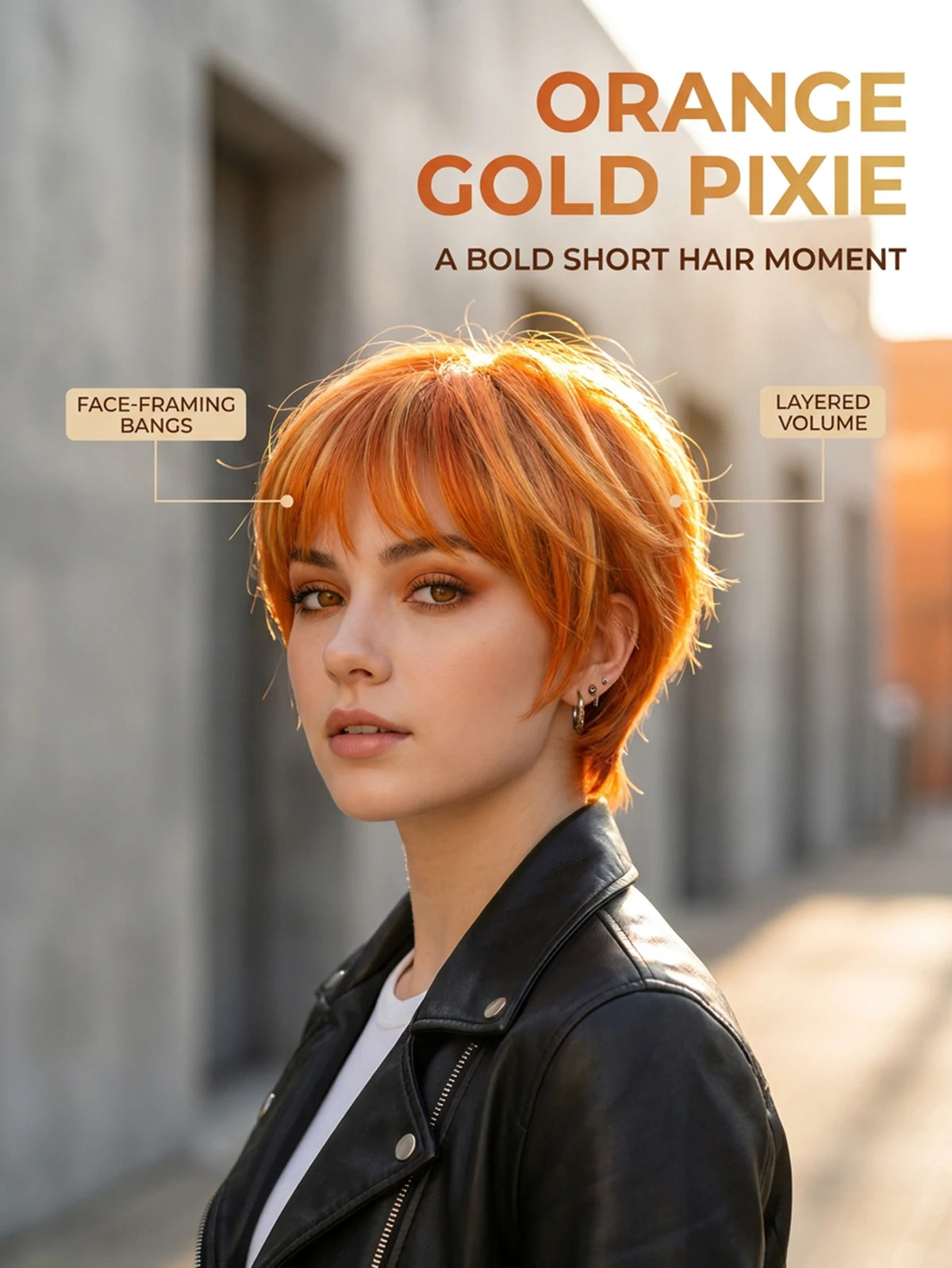 Short Synthetic Wigs With Bangs Short Pixie Cut Wig Cheap Hair Straight Wig Short Hair Wigs For Black Women