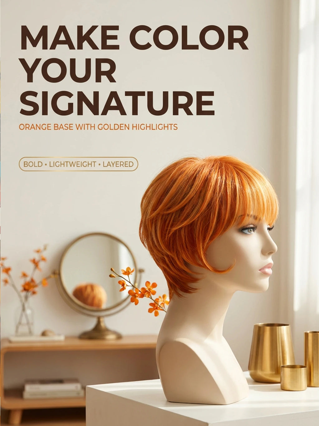 Short Synthetic Wigs With Bangs Short Pixie Cut Wig Cheap Hair Straight Wig Short Hair Wigs For Black Women